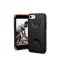 Urban Armor Gear Civilian Case Apple iPhone SE Case [Wireless Charging Compatible Cover, Drop-Resistant Mobile Phone Case, Ultra Slim Bumper] Black