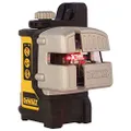 DEWALT DW089K 3-Way Self Levelling Multi Line Red Beam Laser (Red Black and Yellow)