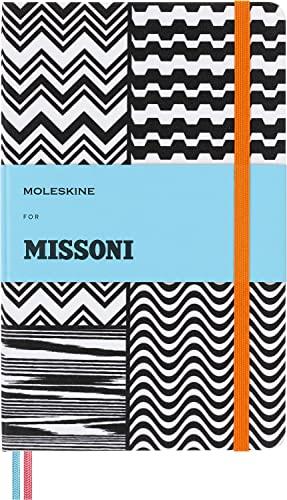 Moleskine - Limited Edition Missoni Notebook - Ruled - Large - Black & White