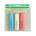 Clover Water Soluble Pencil Assorted, Pack of 3, Multicolour, 0334191
