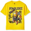Freeze Children's Apparel Transformers Little Boys' Short Sleeve T-Shirt Shirt, Yellow, 4