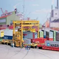 Walthers Cornerstone Walthers 933-3222 N Scale Model Mi-Jack Tl-1000 Container Crane - Kit