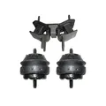 Front/Rear Engine Mount Set Compatible with Falcon BA BF Series 04-08 4.0L Auto/Manual Motor