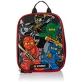 LEGO NINJAGO Lunch Box, Insulated Soft Reusable Lunch Bag Meal Container for Boys and Girls, Perfect for School, or Travel, Meal Tote to Keep Food and Drinks Cold, Red, One Size, Ninjago Team Lunch