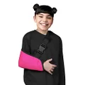 Soles Paediatric Mesh Arm Sling with Padded Shoulder Strap - Pink