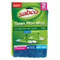 Sabco Open Plan Mop Mopping Refill 2 Pack