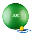Black Mountain Products Static Strength Exercise 2000 Lbs Stability Ball with Pump, Green, 65 cm
