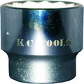 KC-Tools Hex Socket KC-Tools 1-Inch Drive Double Hex Socket, 71 mm Diameter