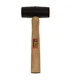 KC-Tools Rubber Mallet with Wooden Handle, Multi