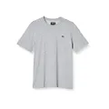 Lacoste Men s Essentials Crew Neck Tee T Shirt, Silver, X-Large UK