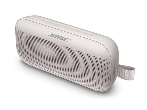 Bose SoundLink Flex Bluetooth Portable Speaker, Wireless Waterproof Speaker for Outdoor Travel - White Smoke