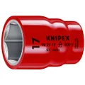 KNIPEX 1000V HEX SOCKET 19MM 3/8" DRIVE
