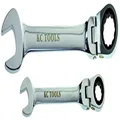 KC-Tools Spanner KC-Tools One Way Gear Ratchet Flex Head 72 Teeth Spanner, 19 mm Size