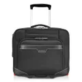 EVERKI Journey Business Professional 16-Inch Laptop Trolley Rolling Briefcase, Ballistic Nylon, Wheeled (EKB440), Black