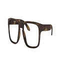 Oakley Men's OX8156 Holbrook Square Prescription Eyeglass Frames, Matte Brown Tortoise/Demo Lens, 56 mm