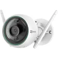 Ezviz Smart Security Camera Outdoor 1080P AI-Powered Person Detection Colour Night Vision H.265, IP67 Waterproof, Customizable Detection Zones, 2.4GHz WiFi Supports MicroSD Card up to 256GB(C3N)