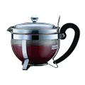Bodum Stainless Steel Teapot, Chambord, 0.5 L, 12030-16