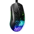 SteelSeries Aerox 3 Onyx 6-Button 59g Gaming Mouse - IP54 Water Resistant - 18K CPI Optical Sensor - Prism 3-Zone RGB Illumination