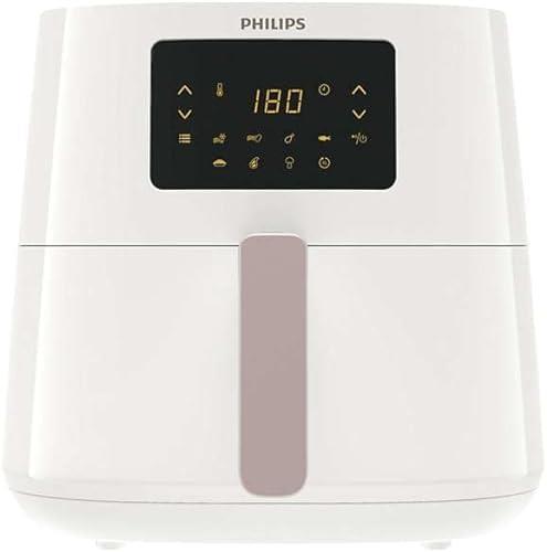 Philips Essential Air Fryer with Rapid Air Technology, 1.2Kg, 6.2L, 2000 Watt, 5 portions, White (HD9270/21)