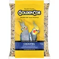 Golden Cob Cockatiel Seed Mix 10kg – Premium, Breeder's Quality Bird Feed with Added Vitamins & Iodine – Mix of 5 or More Millets, Grains and Seeds – Bird Food Made in Australia for Cockatiels