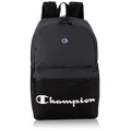 Champion unisex adult Manuscript Backpacks, Black, One Size UK