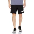 PUMA Boy's Essential Sweat Shorts, Black, XS