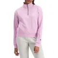 Champion Women's Rochester Tech Quarter Zip Pullover Sweater, Lilac Wine, Large UK