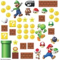 RoomMates RMK2351SCS Nintendo New Super Mario Bros Build a Scene Peel and Stick Wall Decals