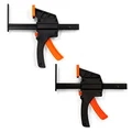 WEN 36053C 6" Quick Release Track Saw Clamps (2 Pack)