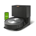iRobot Roomba j7+ Self-Emptying Robot Vacuum – Identifies and avoids Obstacles Like pet Waste and Cords, Empties Itself for 60 Days, Smart Mapping, Compatible with Alexa, Ideal for Pet Hair, Graphite
