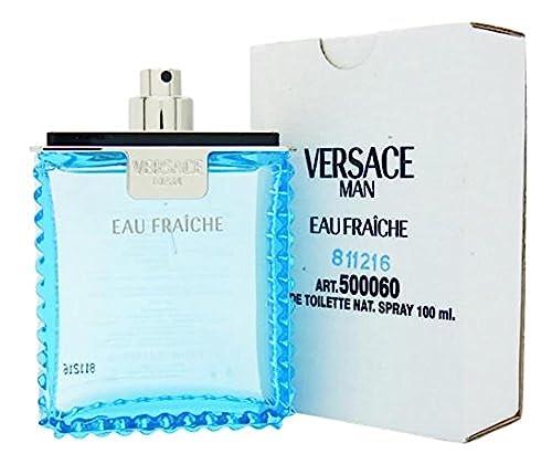 Versace Eau Fraiche Eau de Toilette Spray Tester for Men, 100 millilitre