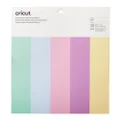 Cricut Smart Paper Sticker Cardstock | 10 Sheets | 33cm x 33cm | Pastels