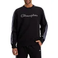 Champion Men's Rochester City Pullover Sweater, Black, Large UK