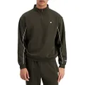 Champion Men's Rochester Tech Quarter Zip Pullover Sweater, Army, Large UK