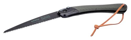 BAHCO 396-LAP Laplander Folding Saw, 9-Inch Blade, 7 TPI, Black