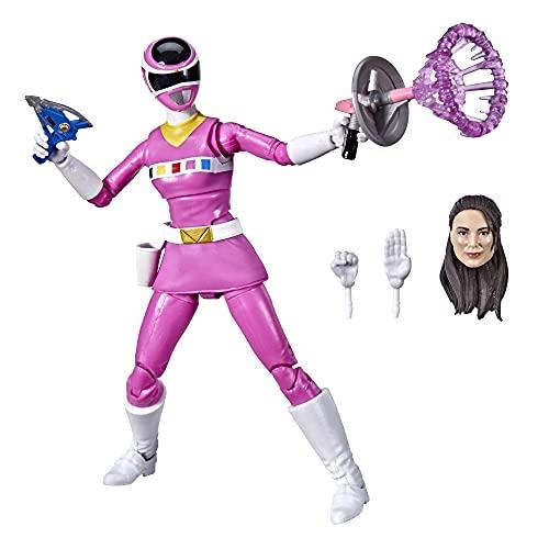 Power Rangers - Lightning Collection - 6 Inch In Space Pink Ranger - Premium Collectible Action Figure with 3 Accessories - In Space Series - Toys for Kids - Boys and Girls - F3157 - Ages 4+