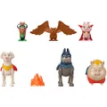 Fisher-Price DC League of Super-Pets Figure Multi-Pack, Set of 6 Figures and a Pretend Play Accessory for Preschool Kids Ages 3 and up