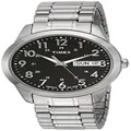 Timex Men's South Street Sport 36mm Watch Box Set, Silver-Tone/Black, 36 mm., Quartz Watch,Quartz Movement