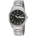Timex Men's South Street Sport Watch Box Set, Silver-Tone/Black, 36 mm., Quartz Watch,Quartz Movement