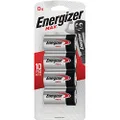 Energizer MAX D 4PK, Batteries, 4 Count, (E000033700)