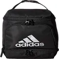 adidas Excel Insulated Lunch Bag, Black/Silver Metallic, One Size, Excel Insulated Lunch Bag