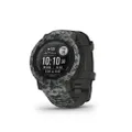 Garmin Instinct 2, Camo Edition, Graphite Camo, Rugged GPS Smartwatch
