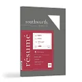 Southworth 100% Cotton Resume Paper, 8.5" x 11", 32 lb/120 GSM, White, 100 Sheets - Packaging May Vary (RD18CF)