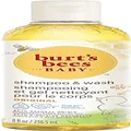 Burt's Bees Baby Shampoo and Wash, Original, Tear Free, Paediatrician Tested, 98.7% Natural Origin, 235mL