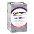 Centrum For Women 50+, Multivitamin with Vitamins & Minerals to Support Vitality, Immunity, Bone Health & Post Menopausal Health, 60 Tablets