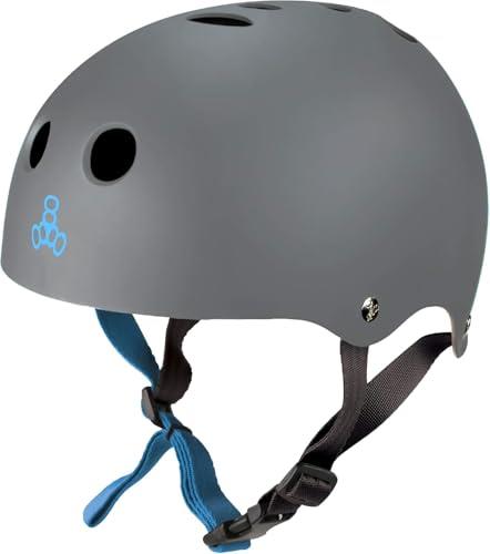 Triple Eight V.2 Sweatsaver Halo Water Helmet, Medium, Carbon Rubber