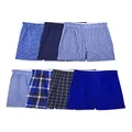 Fruit of the Loom Boy's Boxer Shorts Underwear, Woven - 7 Pack Assorted, Small US