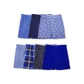 Fruit of the Loom Boy's Boxer Shorts Underwear, Woven - 7 Pack Assorted, Small US