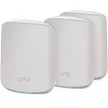 NETGEAR Orbi Whole Home WiFi 6 Dual-Band Mesh System (RBK353) | AX1800 Wireless Speed (Up to 1.8Gbps) | 3 Pack