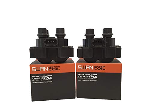 Pack of 2 - SWAN Ignition Coils for Ford AU Series (5.0L)